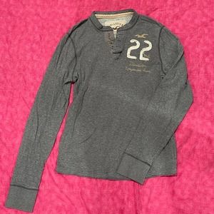 Vintage hollister shirt quarter button